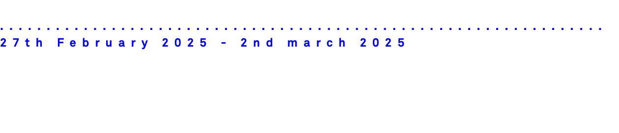 
.................................................................
27th February 2025 - 2nd march 2025 catrin huber rip tide