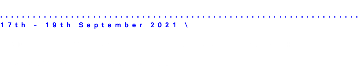 
..................................................................17th - 19th September 2021 \ LINDER, HILARY LLOYD, HAMISH MORROW, JEMIMA STEHLI The Politics of Aesthetics