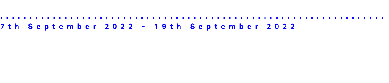 
..................................................................7th September 2022 - 19th September 2022 GRIBAUDIPLYTAS TROLLEY: LIVING AND WAISTING
