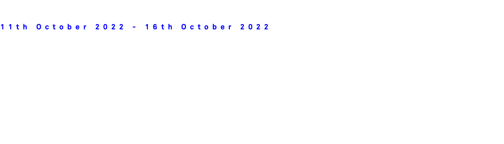 FILET 11th October 2022 - 16th October 2022 TERRY McCORMACK DIAL TONE 