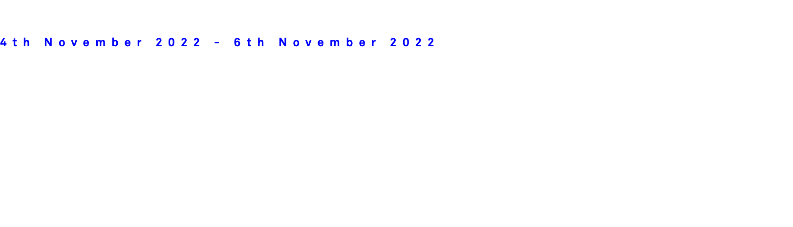 FILET 4th November 2022 - 6th November 2022 CHARLI PAYNE ONE BIG CHOP 